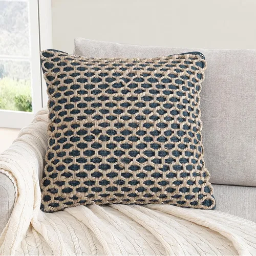 Vista 15 de Boho Living Jada - Funda decorativa para almohada, incluye acento, diseño tejido premium, decoración para sala de estar, (2) funda de almohada de 20