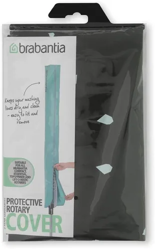 Vista 7 de Brabantia - Funda para tendedero de ropa - Material resistente a la intemperie - Cierre de cremallera - Exterior - Protección de rejilla de secado