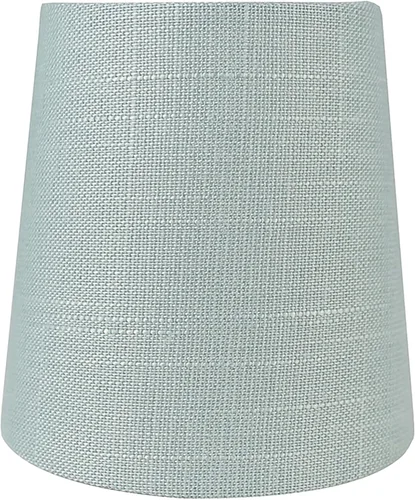 Vista 4 de Juego de 2 pantallas de araña Capri de lino con clip, 3.5 x 4.5 x 4.5 pulgadas