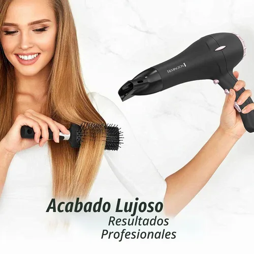 Vista 6 de Secador de pelo de cerámica perlada, Remington AC2015 T Studio Salon Collection, púrpura profunda