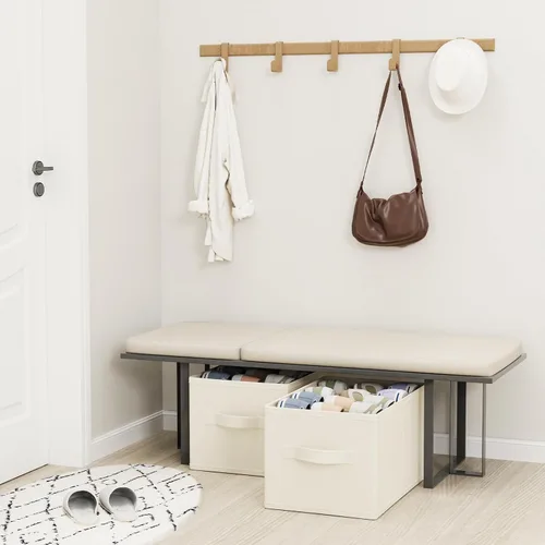 Vista 9 de 2 paquetes de organizadores de zapatos en cubo, caben hasta 24 pares, contenedores de almacenamiento plegables que ahorran espacio, sistema
