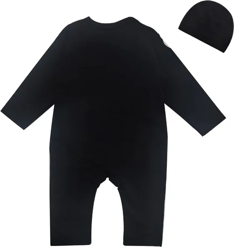 Vista 2 de Traje de traje de bebé recién nacido, uniforme de murciélago de astronauta, ropa de prisionero con sombrero