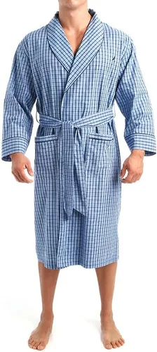 Vista 2 de Nautica mens Long-sleeve Lightweight Cotton Woven-robe