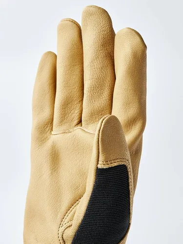Vista 4 de HESTRA PRO Guantes de cuero Kobolt para paisajismo, construcción, carpintería y protección general multiusos