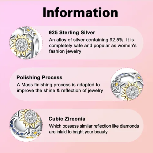 Vista 26 de Abalorios de plata de ley 925 con letras de la A ~ Z, para pulseras, collares, Día de San Valentín, Día de la Madre, joyería regalos para mujeres