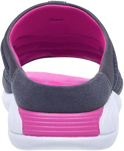 Vista 6 de Easy Spirit Sandalias Traciee Slide para mujer, Grisfucsia