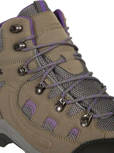 Vista 8 de Mountain Warehouse Adventurer - Botas de senderismo impermeables para mujer, color gris, talla 8 de EE. UU, Gris