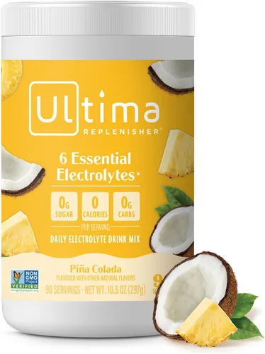 Vista 18 de Ultima replenisher Electrolyte polvo Nueva Fórmula, 1, 1 Zero Sugar Grape Hydration Powder with 6 Electrolytes & Minerals - Sugar Free