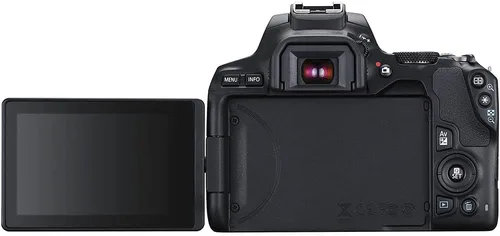 Vista 4 de Canon Cámara DSLR EOS Rebel SL3 (negro, solo cuerpo) (3453C001) + bolsa EOS + tarjeta Sandisk Ultra de 64 GB + kit de limpieza y cuidado (renovado)