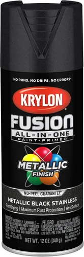 Vista 46 de Krylon Fusion - Pintura en aerosol adhesiva todo en uno para uso en interiores y exteriores, 12 onzas, vidrio de playa
