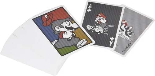 Vista 2 de Nintendo Mario Jugando a las cartas NAP-06 Retro Art