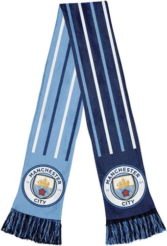 Vista 4 de Icon Sports Soccer Team Scarf – Official World Football Club Logo Fans Premium Reversible Knit Warm Fringe Scarves Wrap