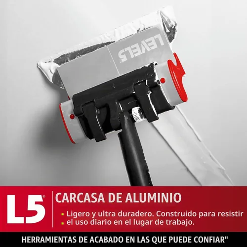 Vista 3 de LEVEL5 Hoja de Raspado de 7 Pulgadas Inserto de Hoja de Acero Inoxidable Alemán de Precisión de 0.3mm (Reemplazable), Perfil de Hoja de Aluminio