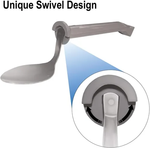 Vista 3 de Rehabilitation Advantage Cucharilla giratoria ligera