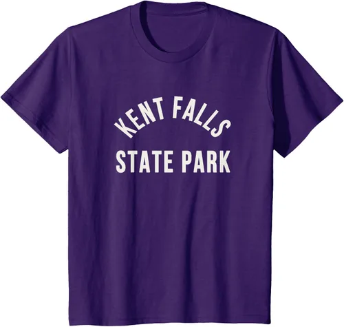 Vista 23 de Kent Falls State Park Connecticut Arch CT Camiseta, Azul