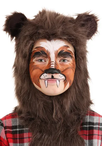Vista 5 de Kit Exclusivo de Maquillaje de Hombre Lobo Multicolor