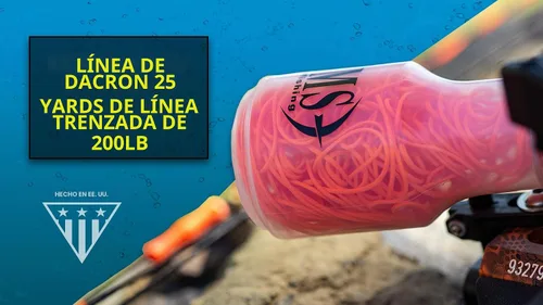 Vista 6 de AMS Bowfishing Carrete Retriever Pro - Fabricado en los Estados Unidos