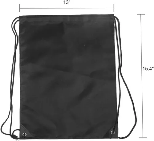 Vista 2 de Mochila deportiva plegable con cordón para uso en el hogar del almacenamiento del viaje