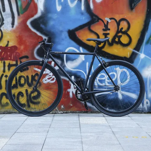 Vista 3 de AVASTA Single-Speed Fixed Gear Fixie Bike, Flip Flop Hub Urban Commuter Bicycle, 50/54/58cm Frame, Multiple