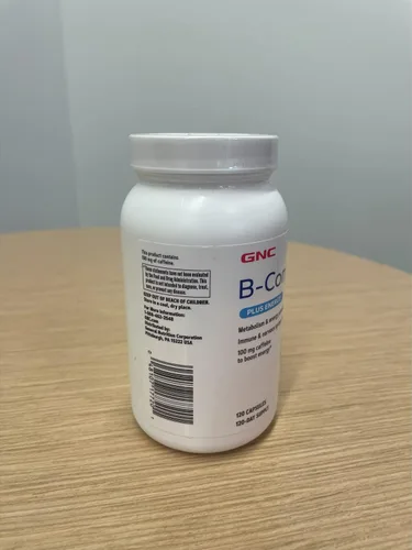 Vista 2 de GNC B-Complex Plus Energy Metabolismo y producción de energía 120