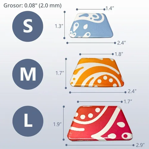 Vista 3 de Férulas nasales de aluminio, protector externo de soporte nasal para septoplastia de rinoplastia, fractura de soporte nasal, otorrinolaringología
