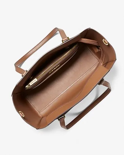 Vista 3 de Michael Kors Maisie MK Multi - Bolso de mano grande de piel con guijarros 3 en 1