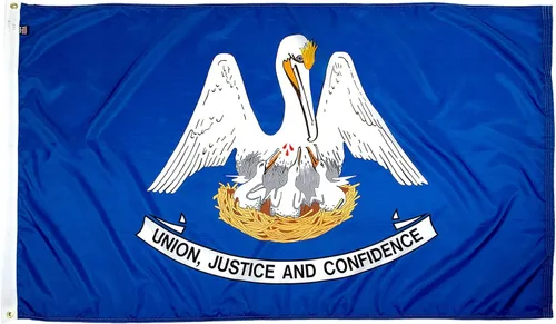 Vista 51 de FlagSource Bandera del estado de Alabama, material de nailon 200D con certificación FMAA, resistente, fabricada en Estados Unidos, resistente a