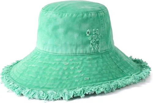 Vista 70 de Gorro de verano de moda - Sombrero de algodón para playa, golf, pesca - Divertido gorro de vacaciones al aire libre para hombres y mujeres Verde