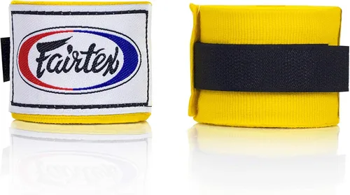 Vista 5 de Fairtex HW2 - Vendas de algodón elástico, envolturas de mano de longitud completa de 120 pies y 180 pulgadas, muchos