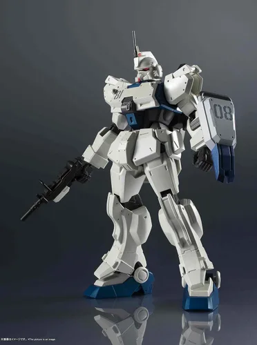 Vista 2 de Traje móvil Gundam: The 08th MS Team RX-79[G] Ez-8 Gundam Ez-8, BandaiGundam Universe Gundam Universe - Figura de acción de 6 pulgadas Series 3