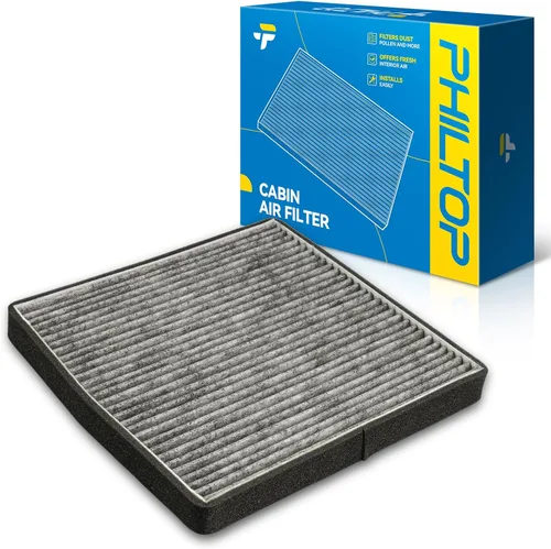 Vista 31 de PHILTOP Filtro de aire de cabina HEPA con carbón activado, compatible con Tesla modelo 3 2017-2025, modelo Y 2020-2025, filtro para arriba el olor a