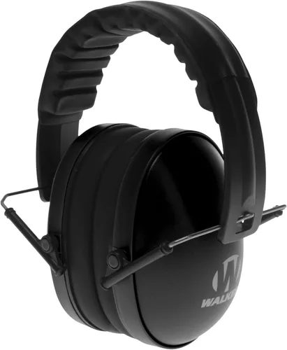 Vista 8 de WALKER'S Diadema acolchada plegable de perfil bajo para jóvenes y mujeres, orejeras de protección auditiva ajustable