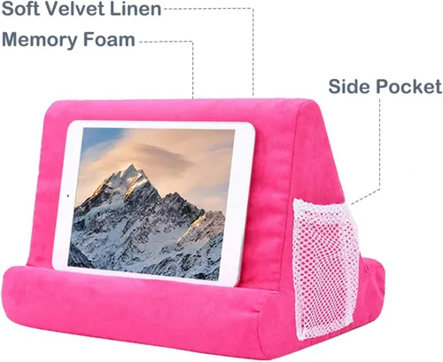 Vista 5 de Joinhome - Soporte de almohada para iPad, tableta, teléfono inteligente, soporte de apoyo multiángulos