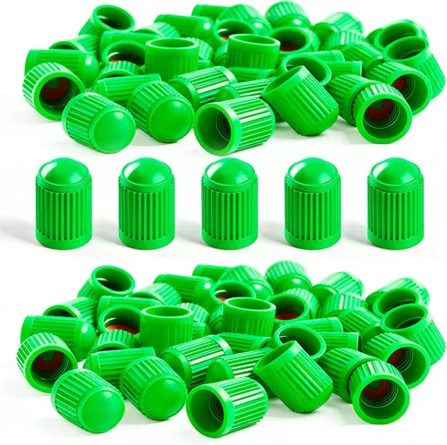 Vista 56 de 10 piezas de tapas de válvula de neumático TPMS con vástago largo, tapas de válvula de rueda de plástico negro para TPMS TR20008, tapas de vástago