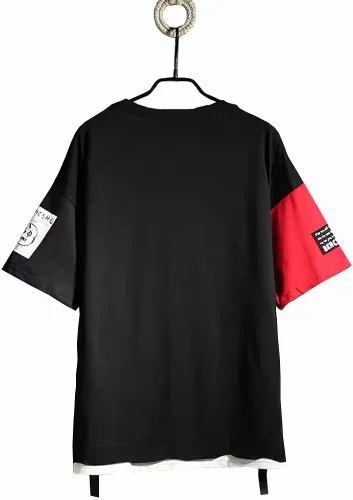 Vista 2 de DUDHUH Camisetas para hombre, ropa urbana japonesa de manga corta para hombre