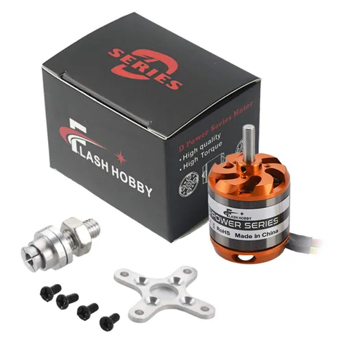 Vista 6 de FLASH HOBBY D3542 Motor sin escobillas del motor 1000KV RC Motor eléctrico para Mini Multicopter RC Plane Fixed-Wing UAV brazo robótico