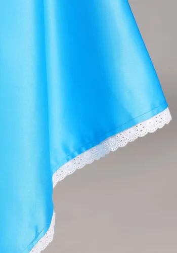 Vista 7 de Disney La Sirenita Disfraz de Vestido Azul para Niñas Ariel Multicolor