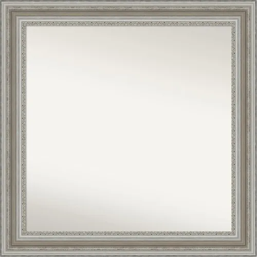 Vista 8 de Amanti Art Espejo de pared, elegante espejo con marco de miel cepillada para decoración de pared o uso como espejo de baño para sobre el fregadero