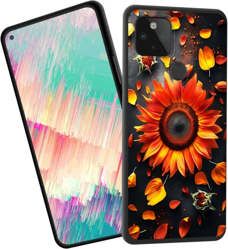Vista 68 de for Google Pixel 4 XL Case,Slim Shockproof TPU Soft Rubber Silicone Cover Phone Case for Google Pixel 4 XL,Blue Skull Headphone