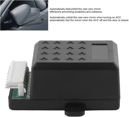 Vista 5 de Ymiko Espejo retrovisor Módulo plegable Espejo retrovisor lateral universal Plegado automático Despliegue Controlador plegable Módulo de cierre