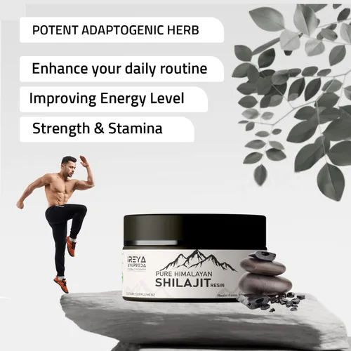 Vista 3 de Himalaya Shilajit Resina pura y original 1.05 oz (1.05 onzas) - Suplemento de hierbas ayurvédicas 100% natural para hombres y mujeres, aumenta