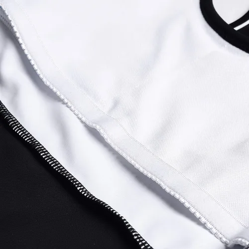 Vista 5 de Uhnice - Traje de baño de dos piezas para niña con tankini con shorts estilo niño
