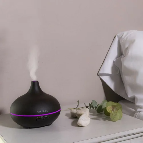 Vista 4 de Humidificador Difusor de Aromas Cecotec Pure Aroma 150 YIN Negro Plástico 150 ml (7 W) (1 unidad)