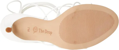 Vista 4 de The Drop Archie - Sandalias de tacón con tiras y cordones para mujer
