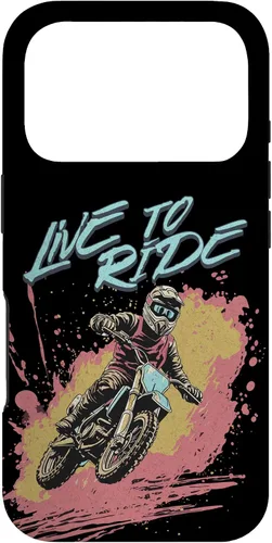 Vista 30 de Live to Ride Dirt Bike Motocross Racing Motorcycle Riding Case for iPhone 16
