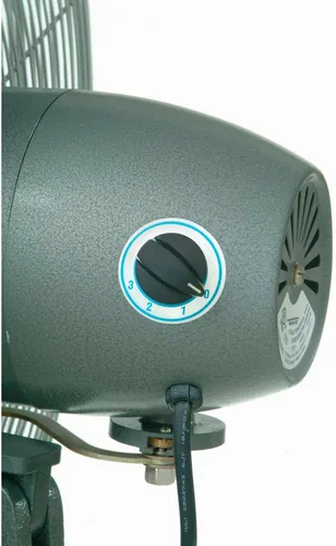 Vista 5 de Global Industrial Ventilador de pedestal oscilante resistente, 24" de diámetro, plateado, 1/4HP, 7525 CFM, 3 velocidades, para uso comercial e
