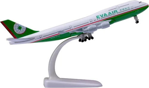Vista 6 de Modelo de avión 1:300 escala modelo avión americano MD11 modelo avión para regalo y decoración