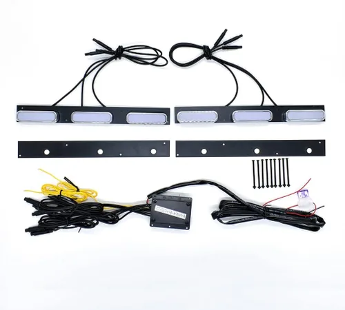 Vista 2 de Luz LED para parrilla delantera, señal de giro ámbar para Honda CRV 2017-2019