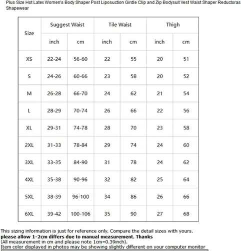 Vista 2 de LAMZH Body moldeador de cuerpo completo, faja reductora y moldeadora para mujer, colombiana, después de liposucción, látex, moldeadora de cuerpo