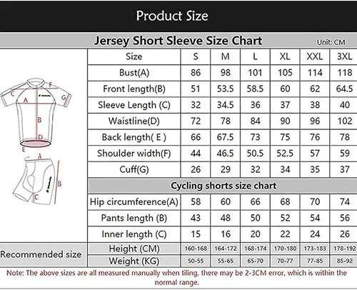 Vista 6 de MOXILYN Camisas de ciclismo para hombre, manga corta, camiseta de ciclismo 3D, camiseta divertida para bicicleta